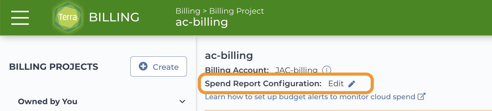 Set-up-spend-reporting_Screenshot-of-ac-billing-details-page-highlighting-Spend-report-configuration-and-pencil-icon.png