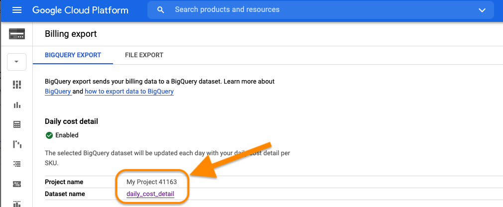 Set-up-cost-reporting-10-Select-link-to-view-BigQuery-dataset.png
