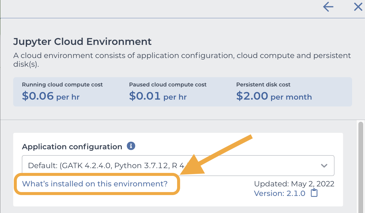 Jupyter-Cloud-Environment_Application-configuration-dropdown_Screen_shot.png