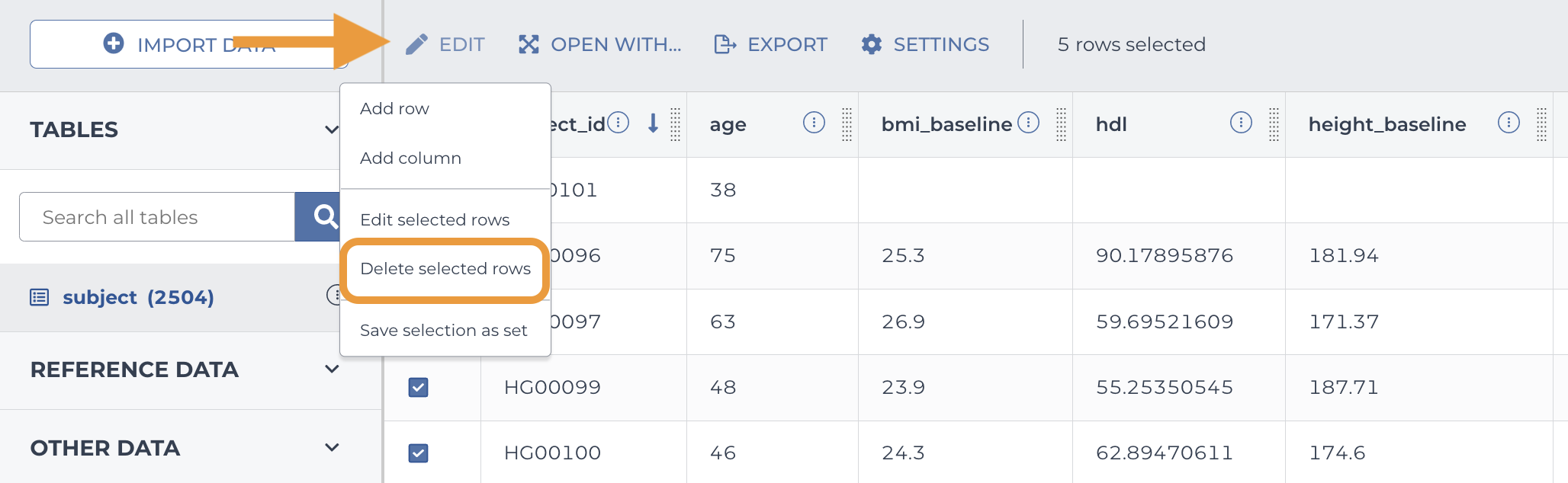 Modify-data_Delete-rows-in-table_Screen_shot.png
